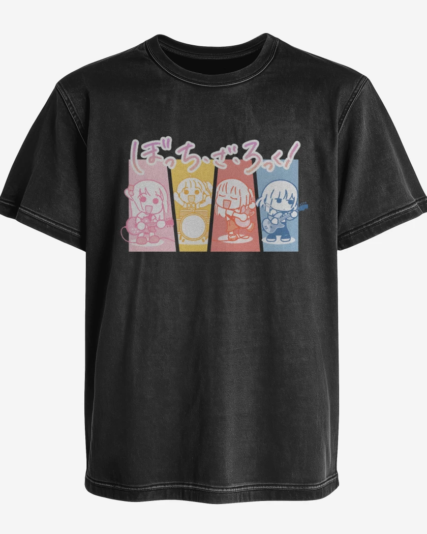 Polera desgastada Bocchi Band