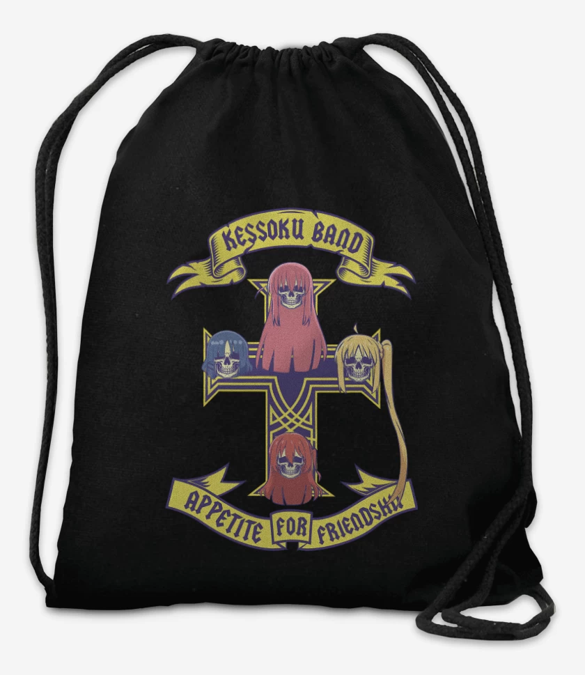 Mochila Negro de Appetite for Friendship