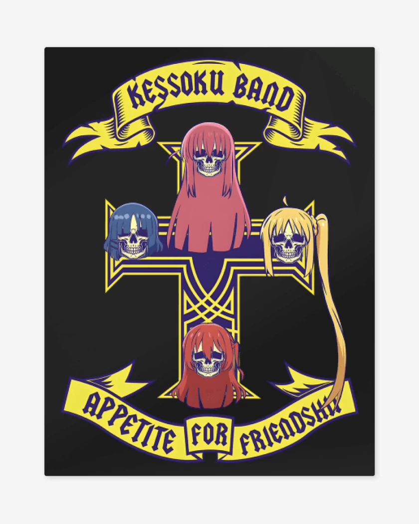 Print metalico Appetite for Friendship