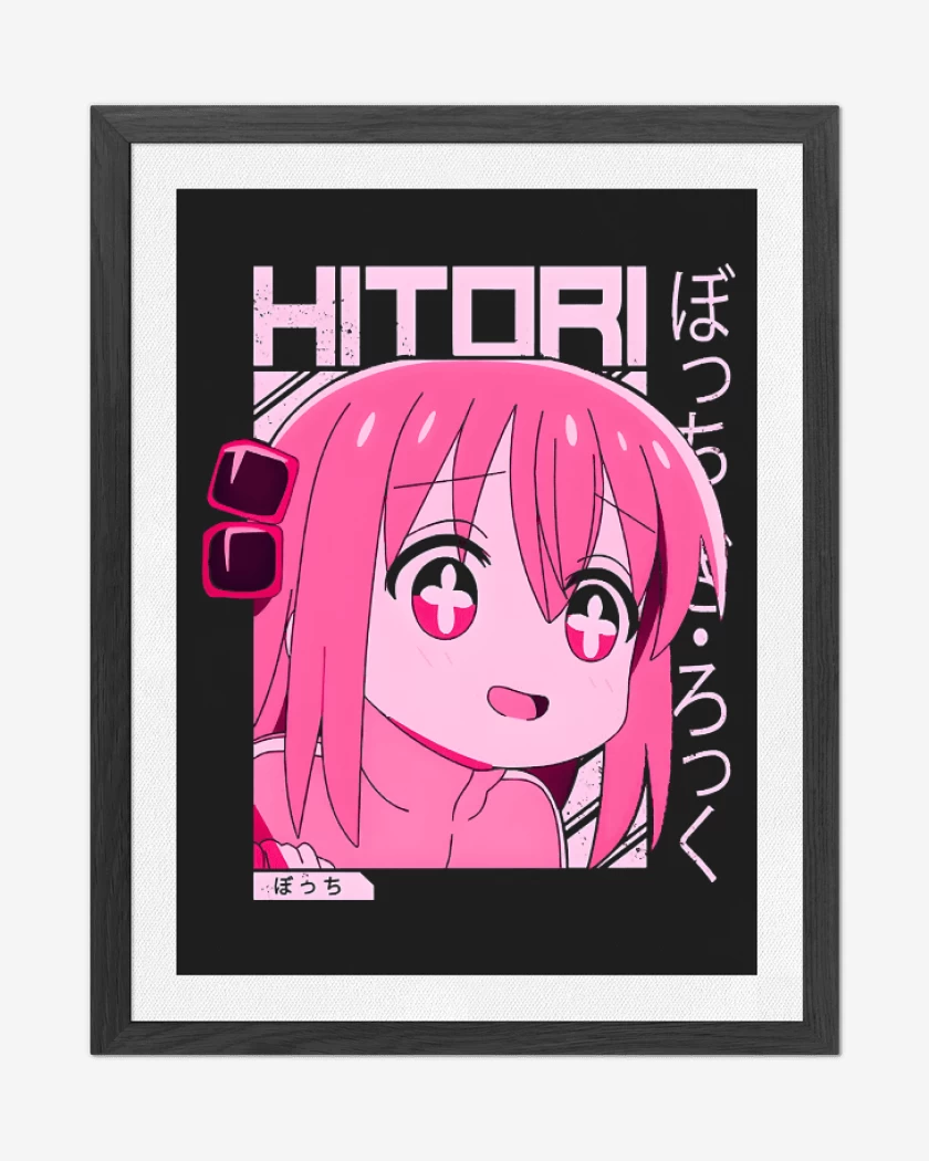 Cuadro decorativo Negro de Hitori