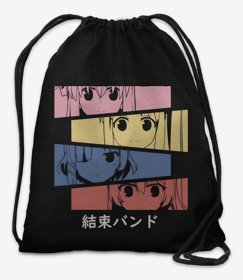 Mochila Negro de Bandita de Bocchi