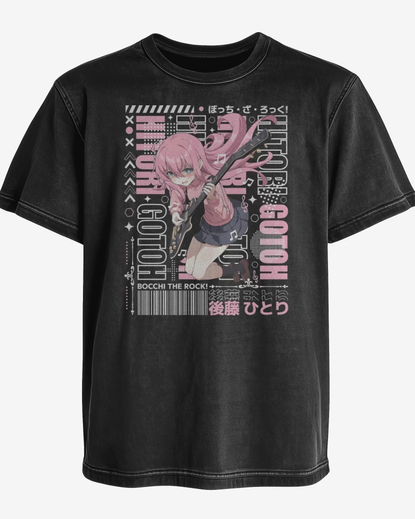Polera desgastada Goto Hitori
