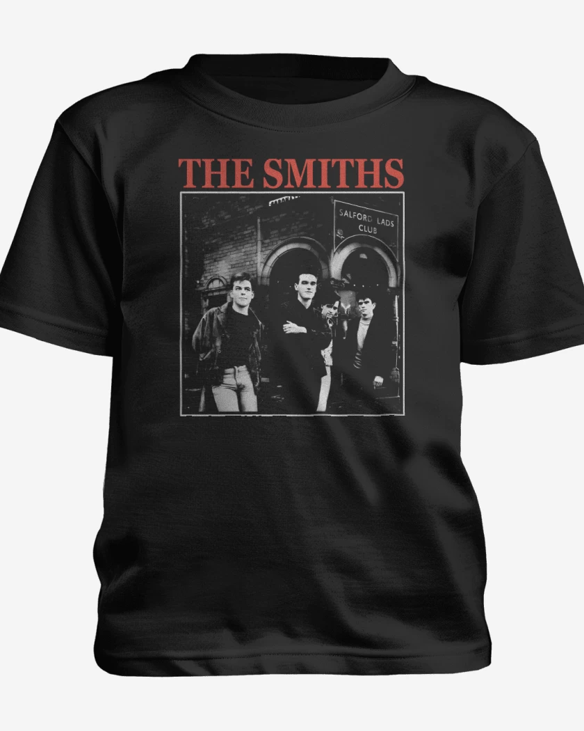 Polera de niño Negro de The Smiths Band