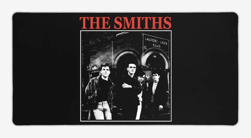 Mouse pad Gamer Negro de The Smiths Band