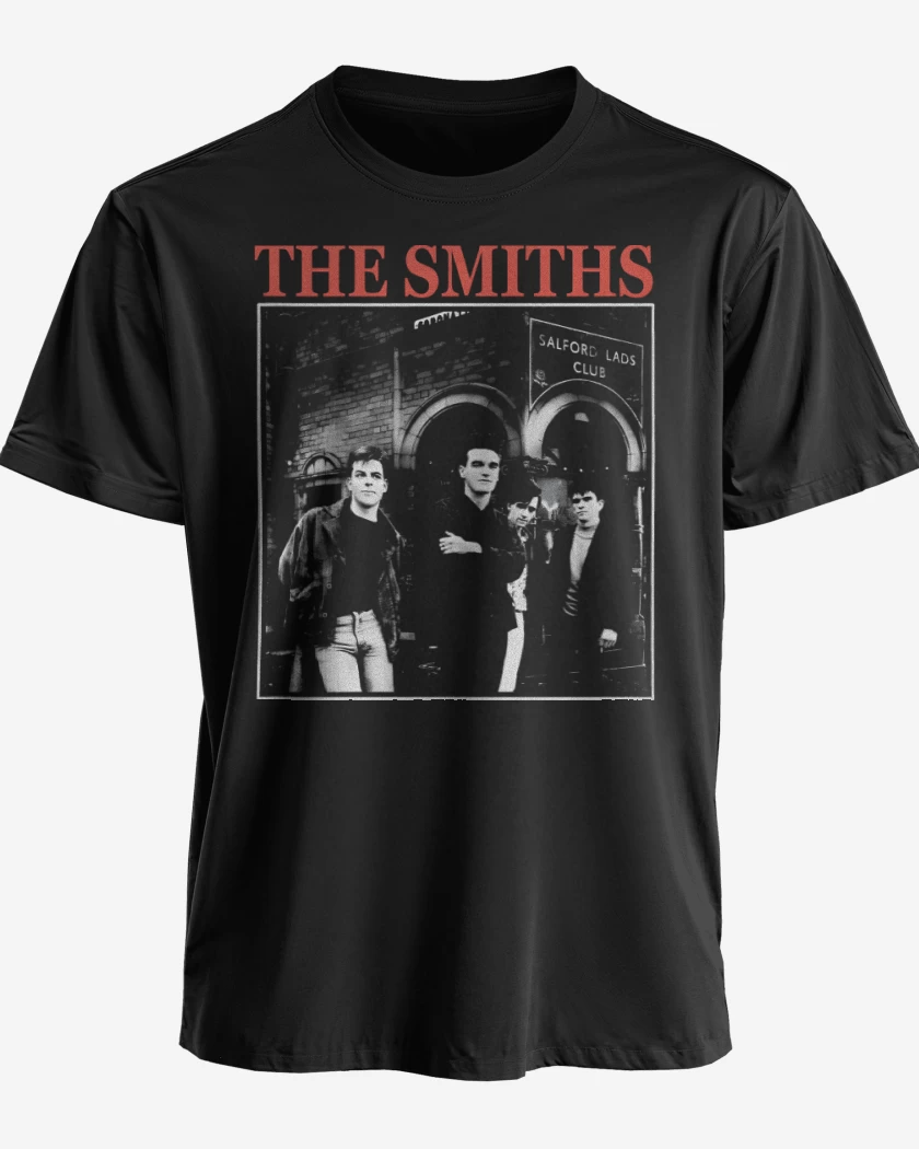 Polera premium Negro de The Smiths Band