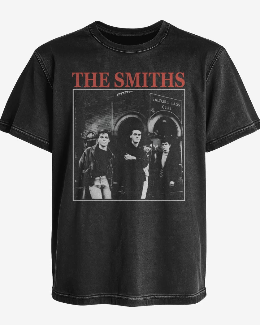Polera desgastada The Smiths Band