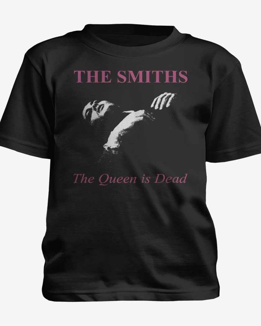 Polera de niño Negro de The Queen is Dead 