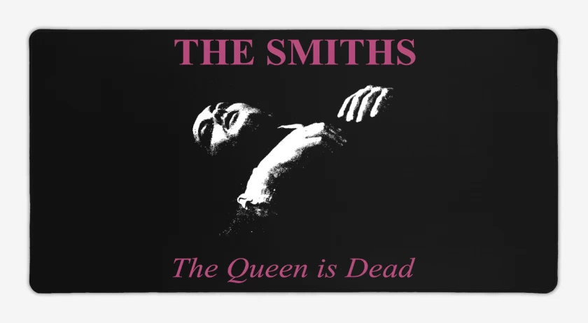 Mouse pad Gamer Negro de The Queen is Dead 