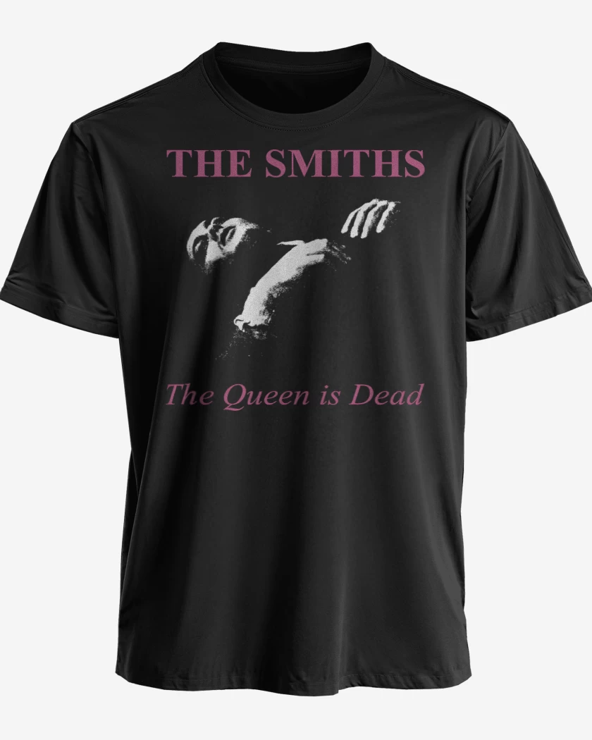 Polera premium Negro de The Queen is Dead 
