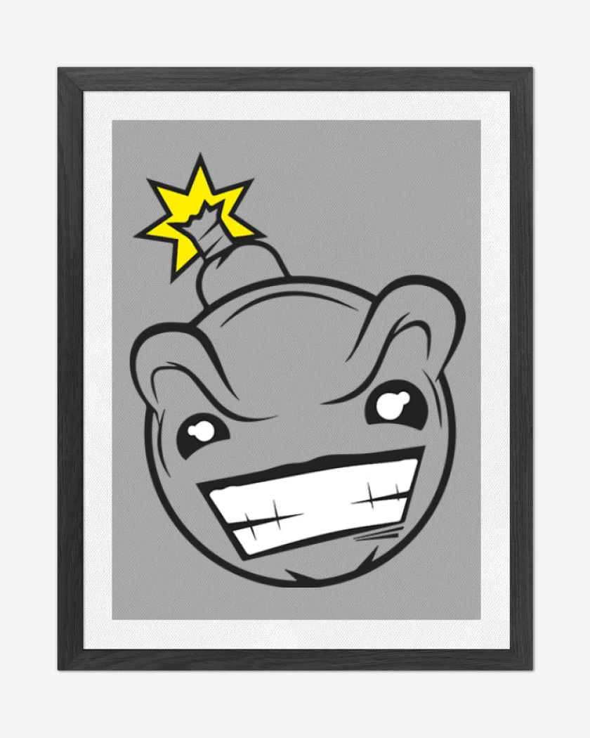 Cuadro decorativo Gris Melange de Bomb