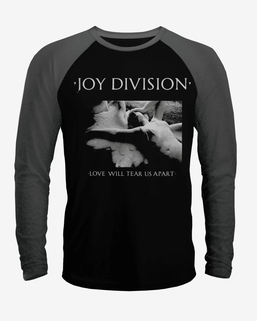 Polera Raglan Love Will Tear Us Apart