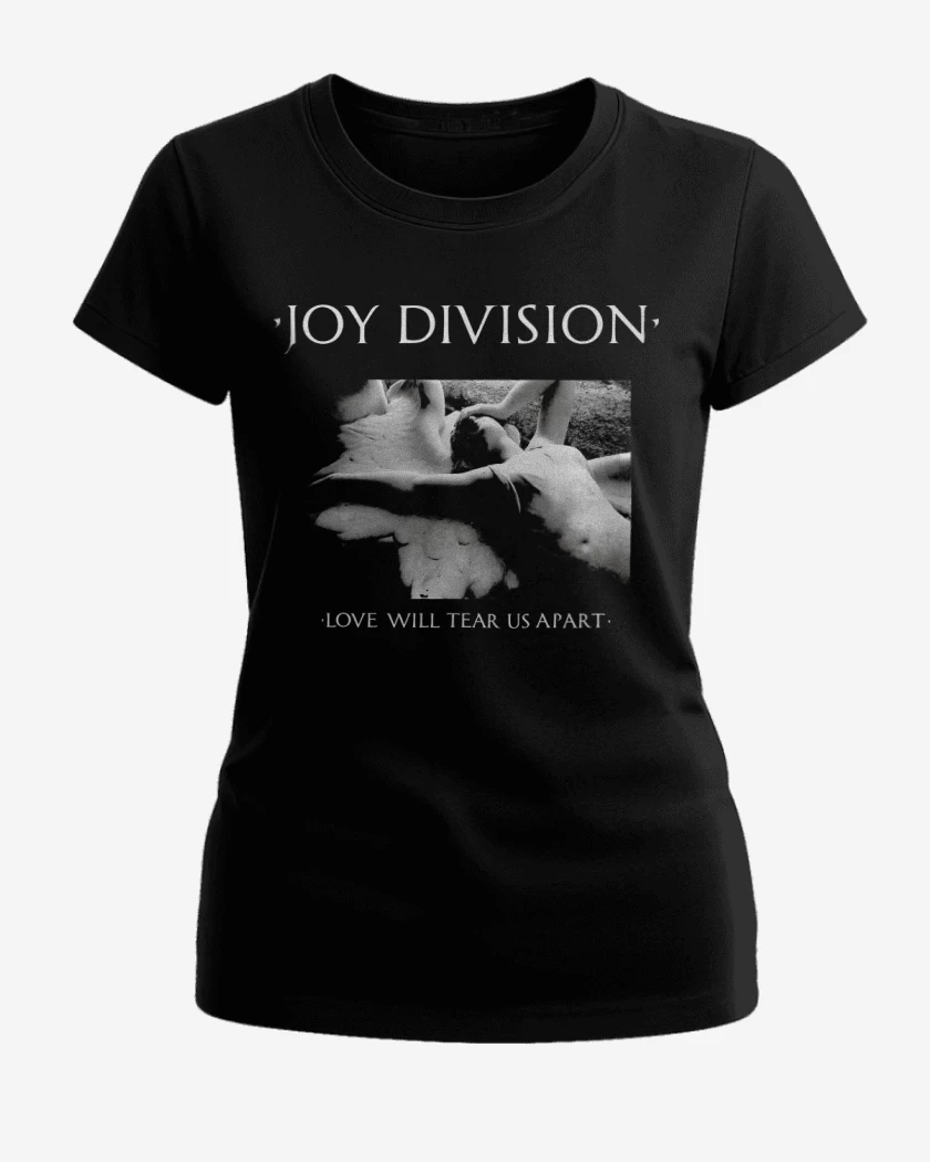 Polera de Mujer Negro de Love Will Tear Us Apart