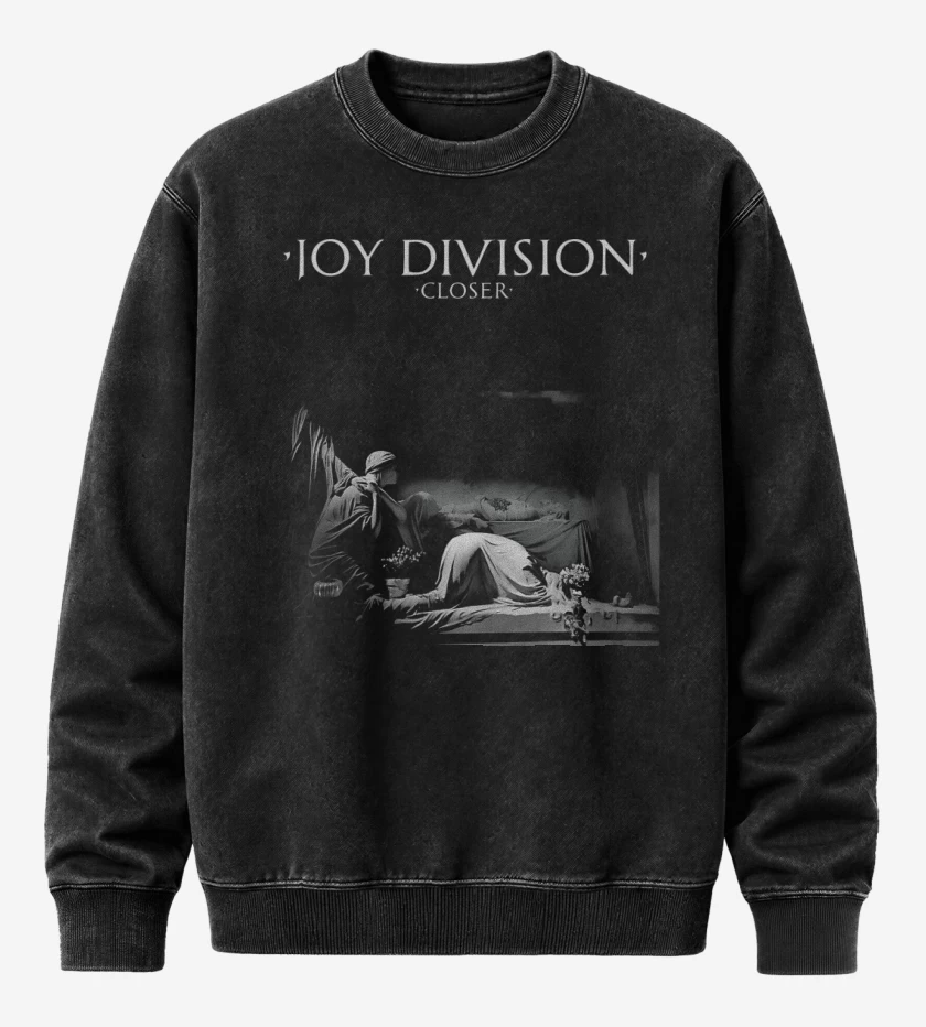Poleron Polo Acid Wash Negro de Closer 