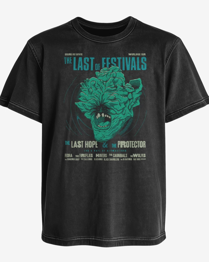 Polera desgastada Festival Clicker