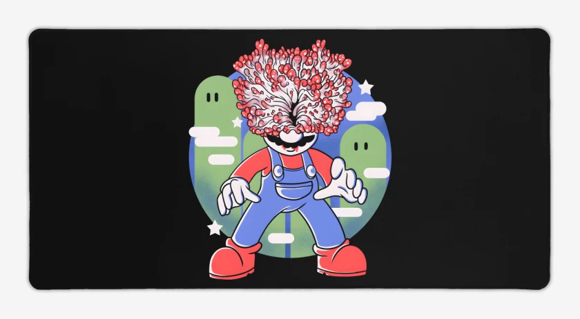 Mouse pad Gamer Bigote Esporas