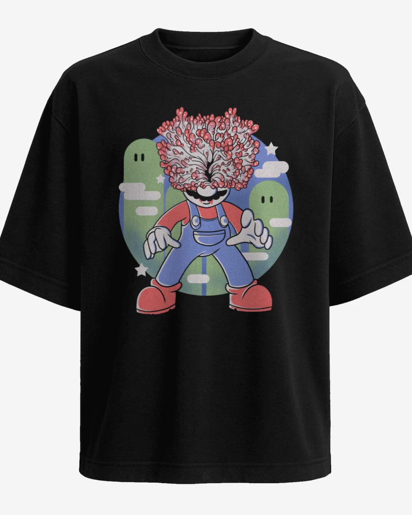 Polera Oversize Bigote Esporas