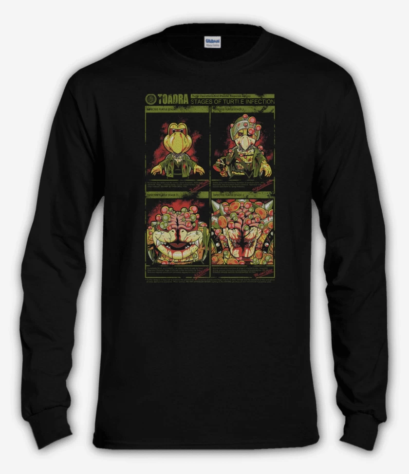 Polera manga larga Negro de Marito of Us