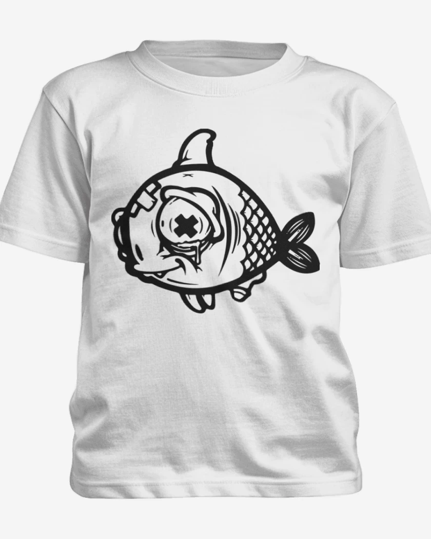 Polera de niño Blanco de Pez