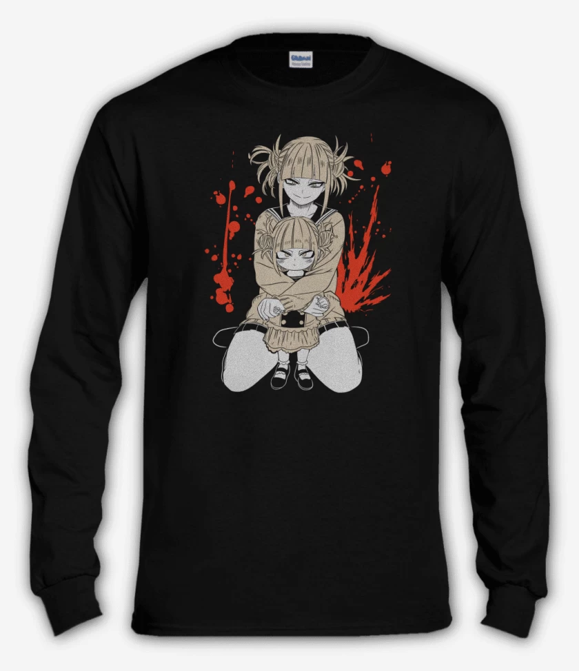 Polera manga larga Negro de Himiko Toga