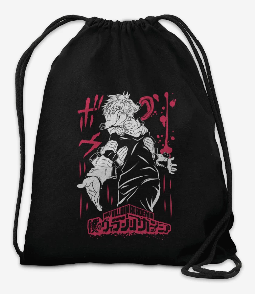 Mochila Negro de Shigaraki