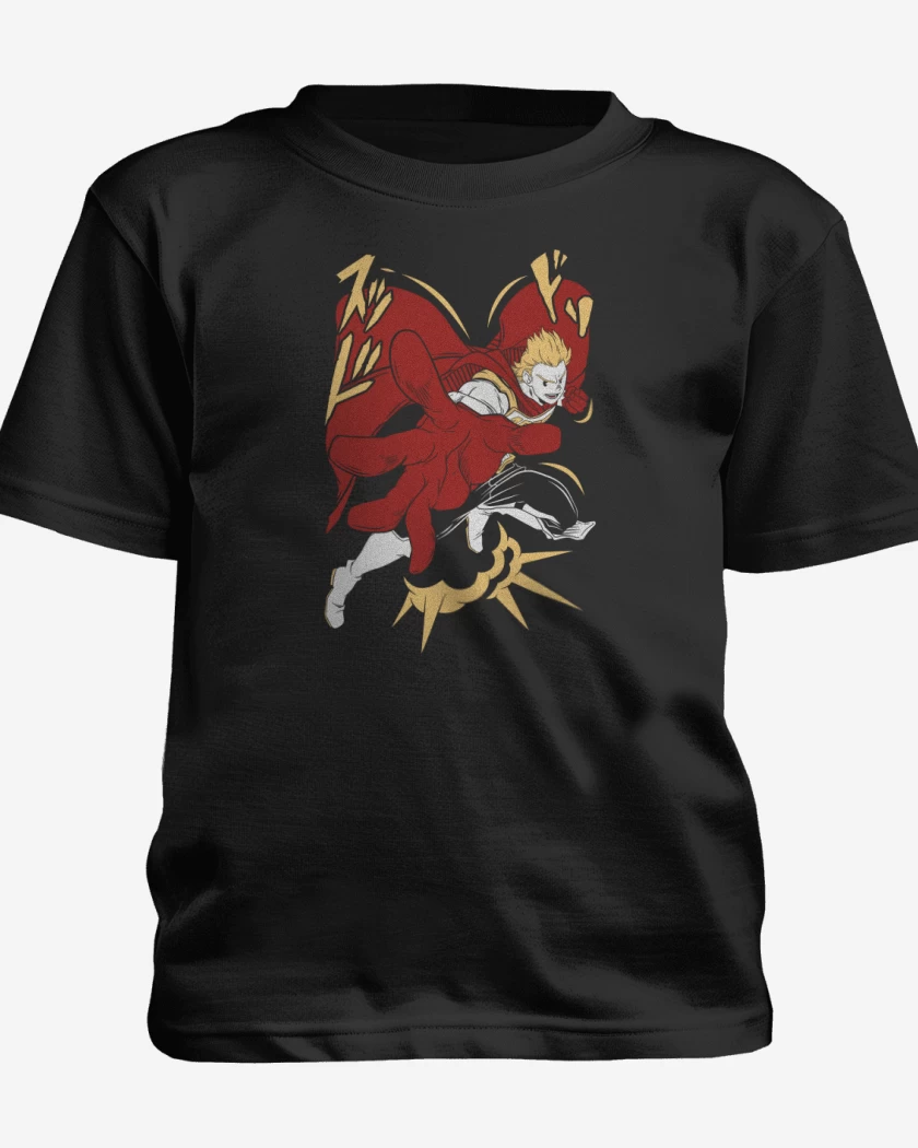 Polera de niño Negro de Mirio Togata 