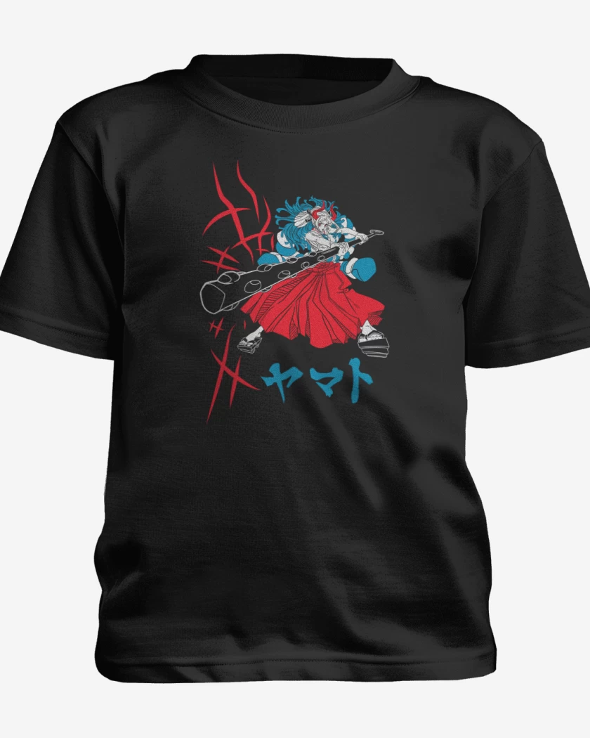 Polera de niño Negro de Yamato Oni