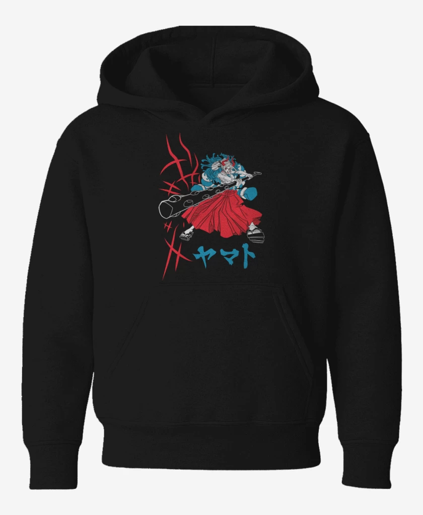 Poleron de niño Negro de Yamato Oni