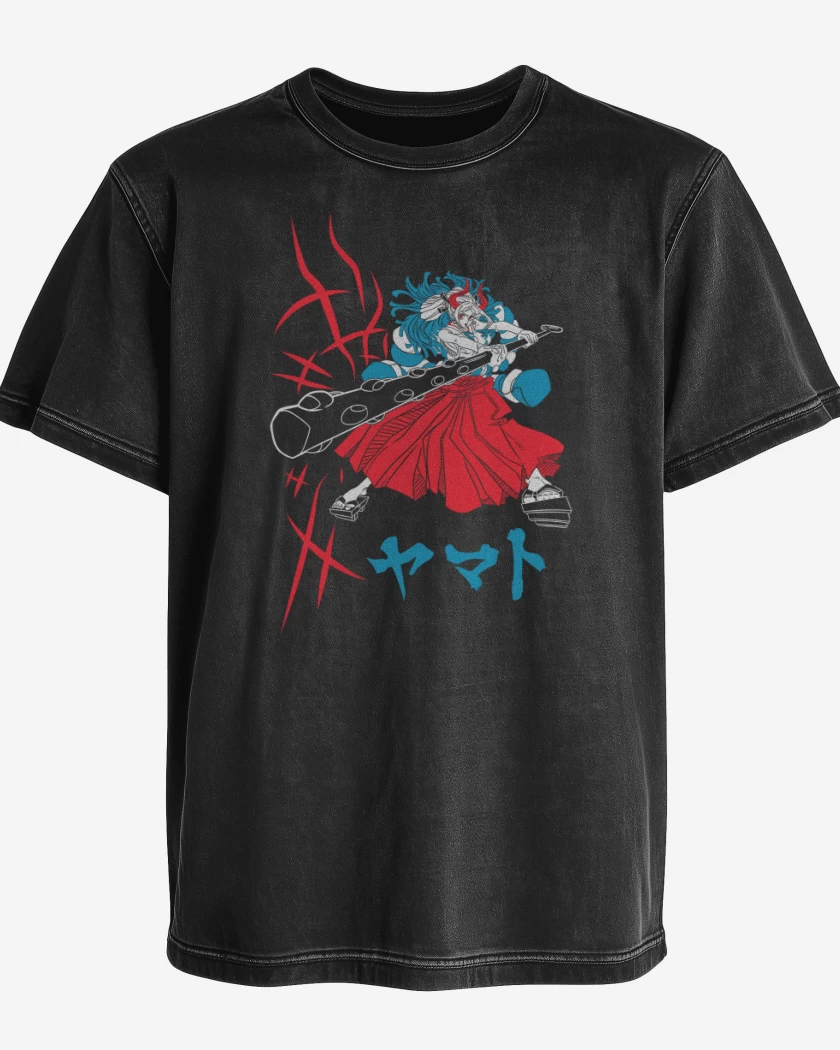 Polera desgastada Yamato Oni