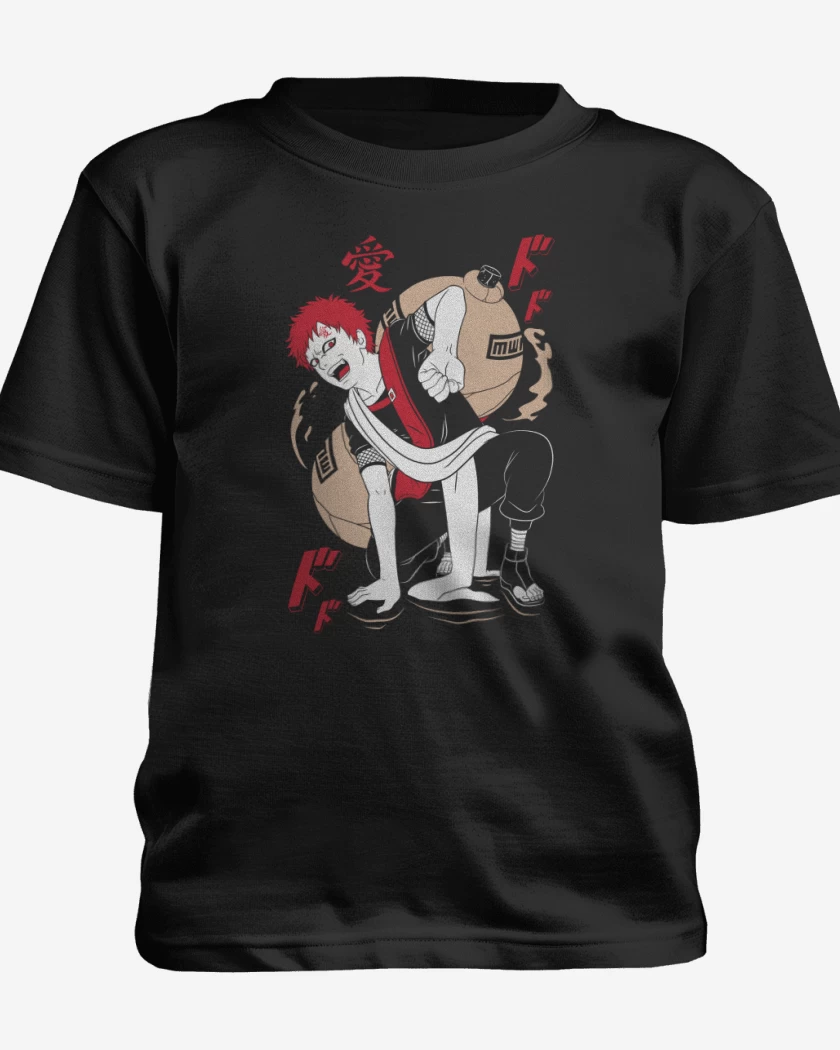 Polera de niño Gaara 