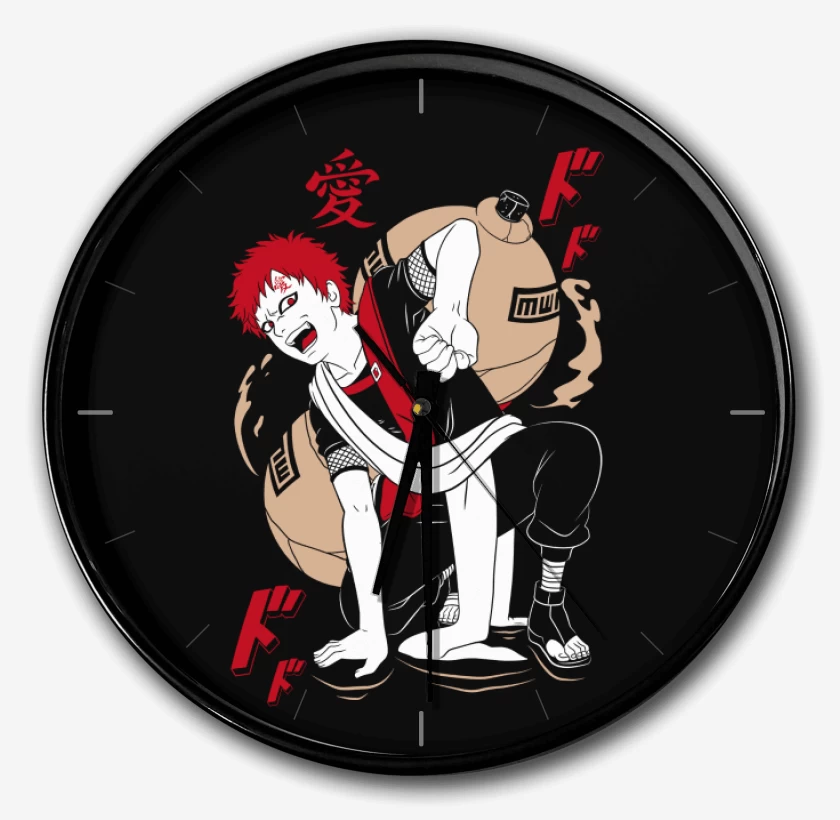 Reloj Negro de Gaara 