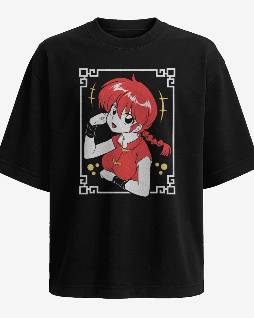 Polera Oversize Ranma 1/2