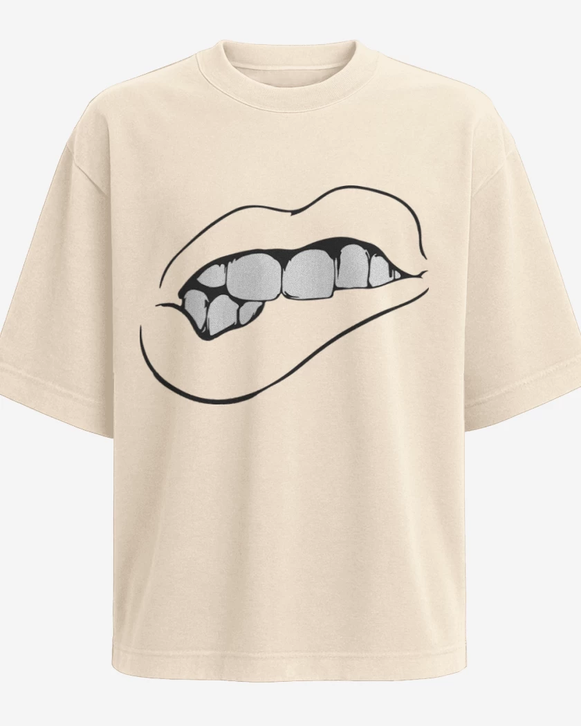 Polera Oversize Beige de Boca