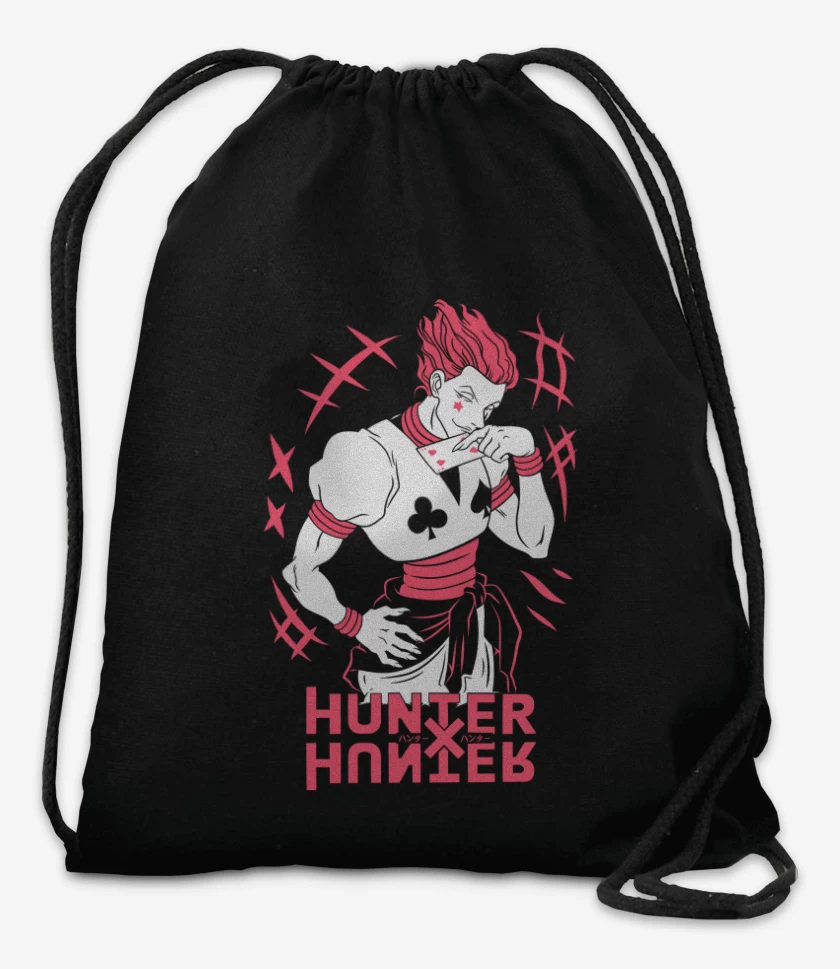Mochila Negro de Morow Hisoka
