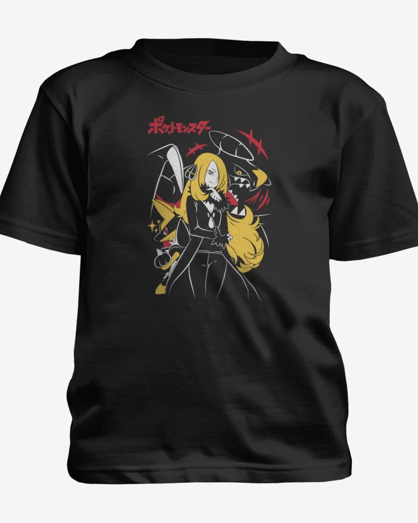 Polera de niño Negro de Cynthia 