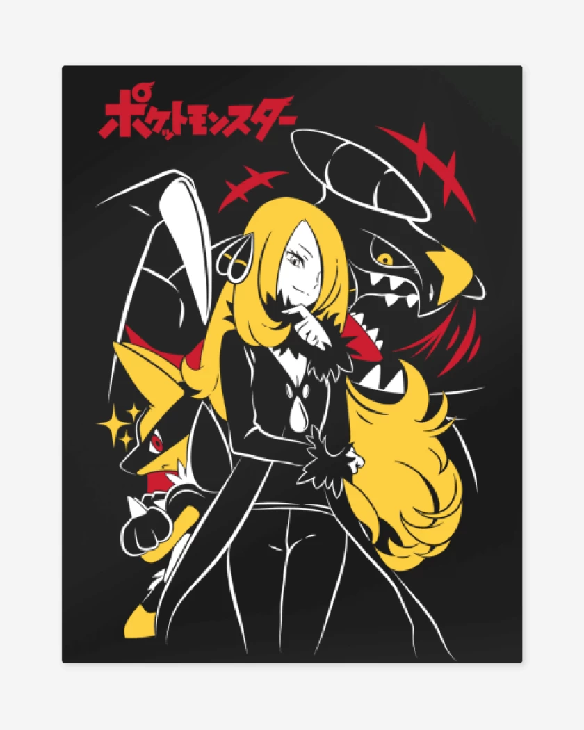 Print metalico Negro de Cynthia 