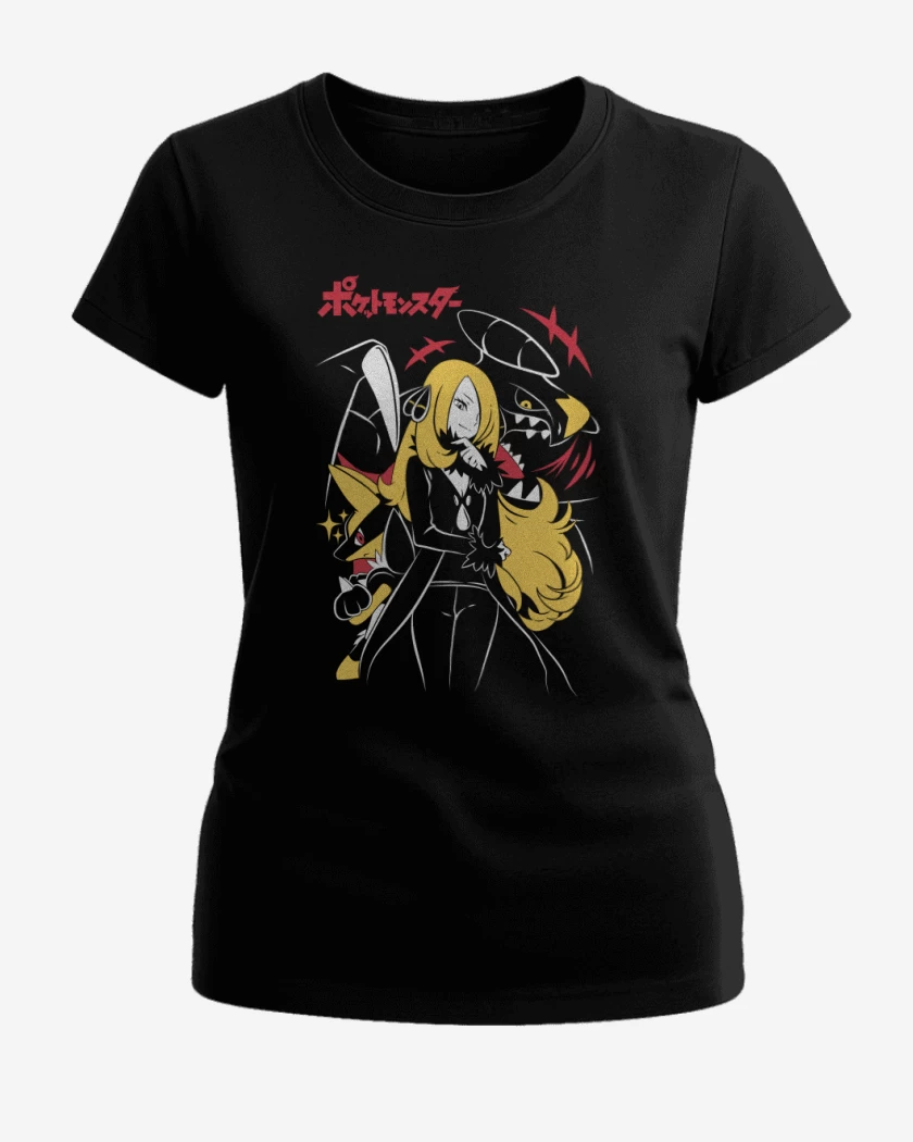 Polera de Mujer Negro de Cynthia 
