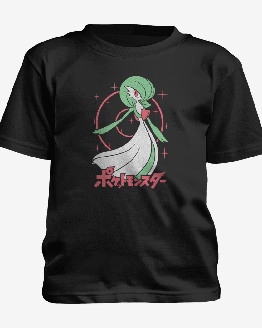 Polera de niño Negro de Gardevoir 