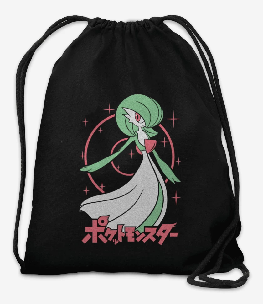 Mochila Negro de Gardevoir 