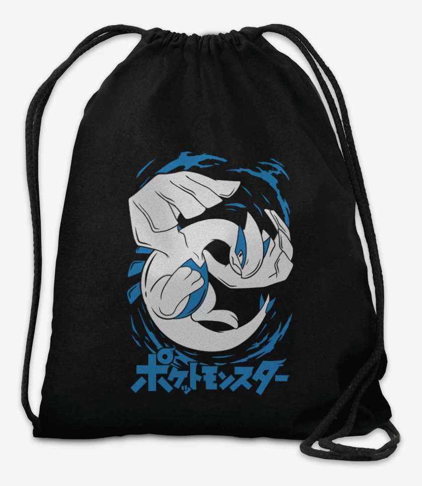 Mochila Negro de Lugia Legendario