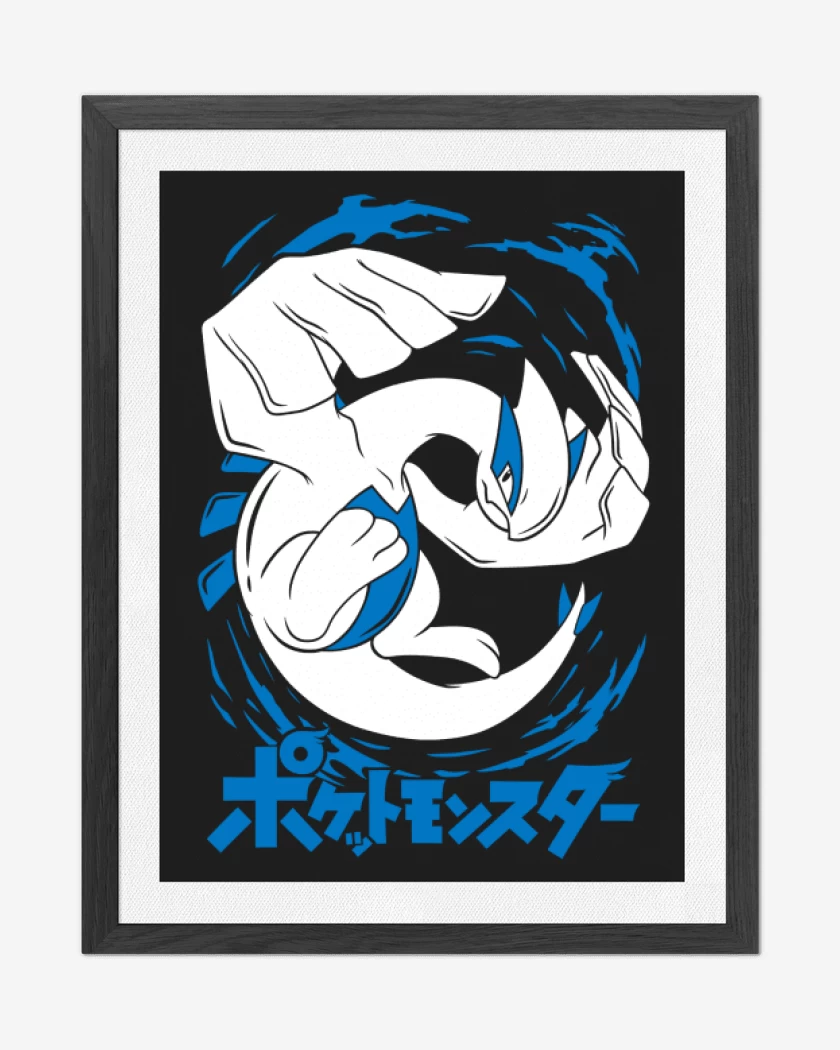 Cuadro decorativo Lugia Legendario