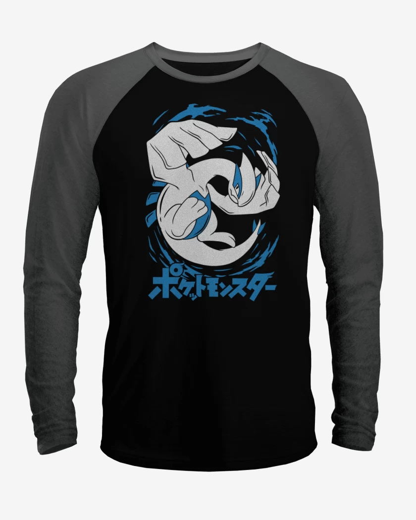 Polera Raglan Lugia Legendario