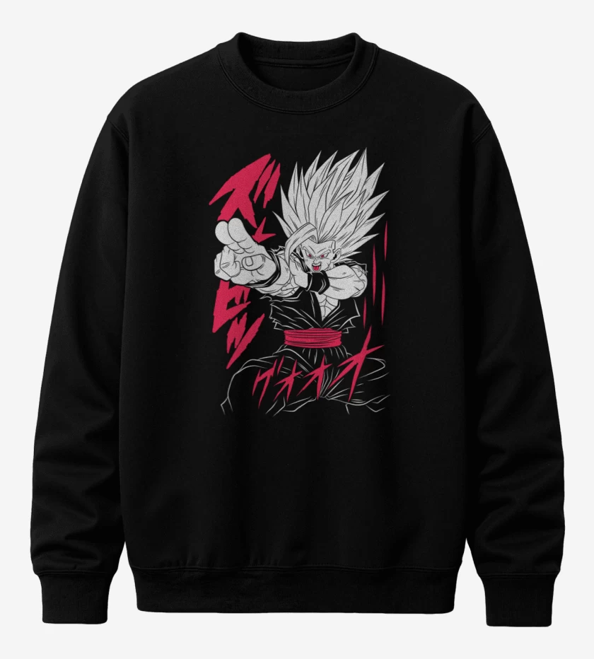 Poleron polo Gohan Bestial