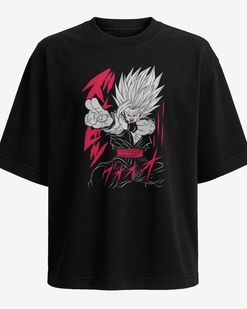Polera Oversize Gohan Bestial