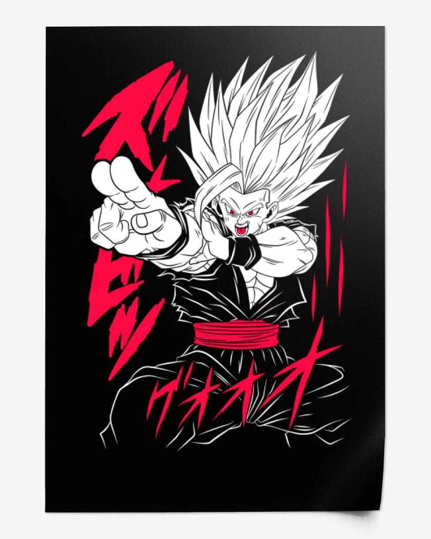 Print Gohan Bestial