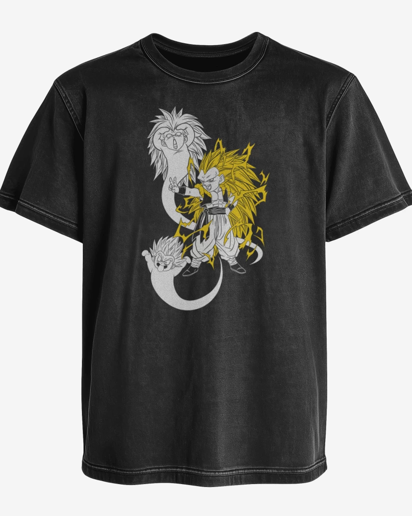 Polera desgastada Gotenks Fantasmitas