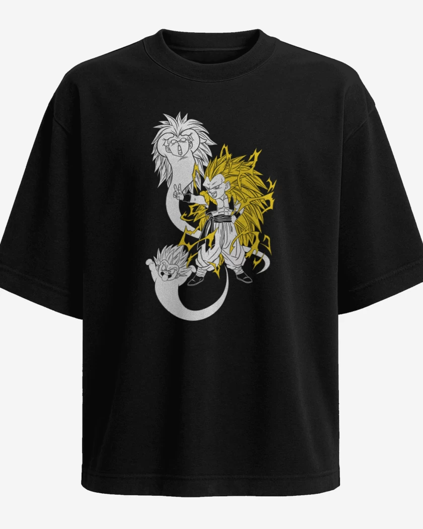 Polera Oversize Gotenks Fantasmitas