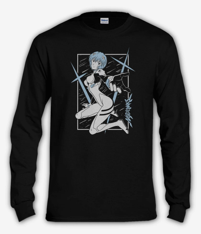 Polera manga larga Neon Genesis Rei