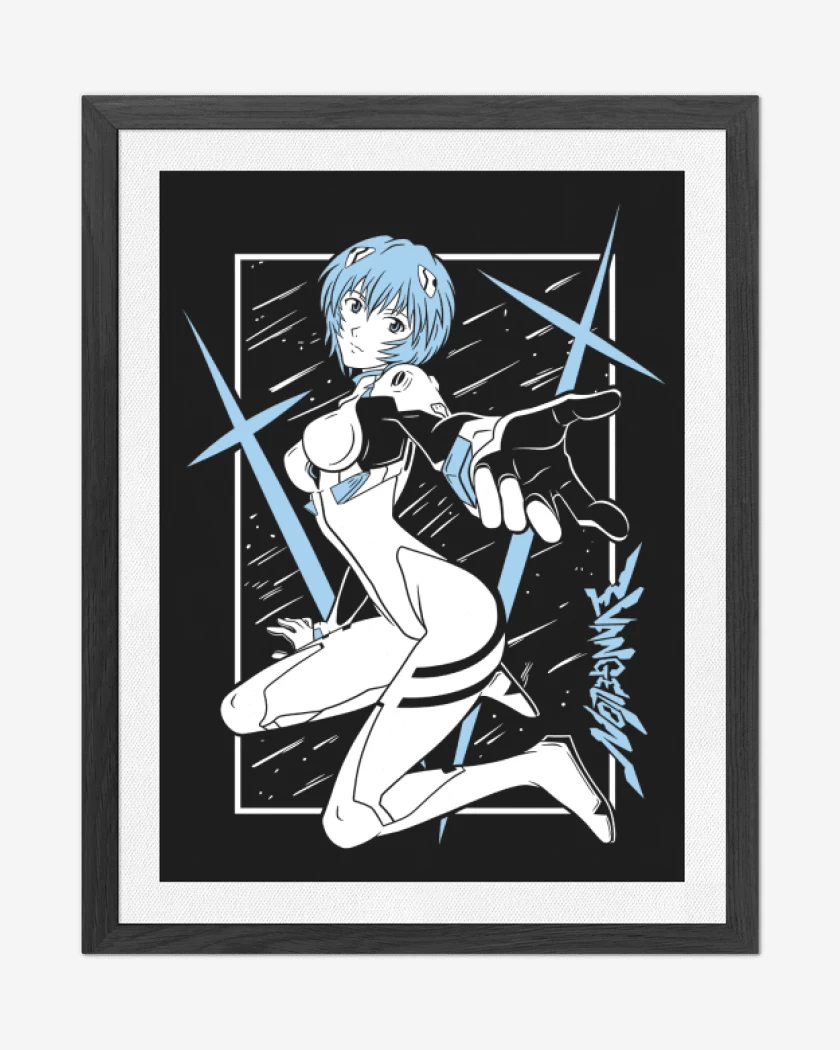 Cuadro decorativo Neon Genesis Rei