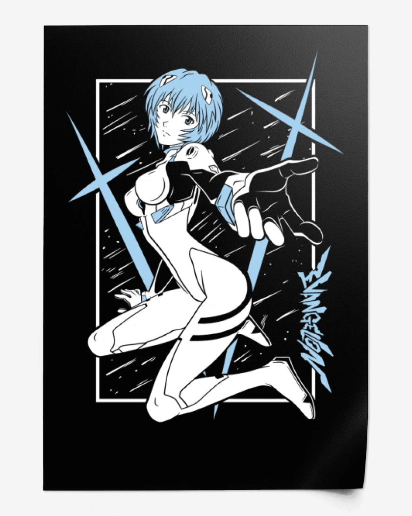 Print Neon Genesis Rei