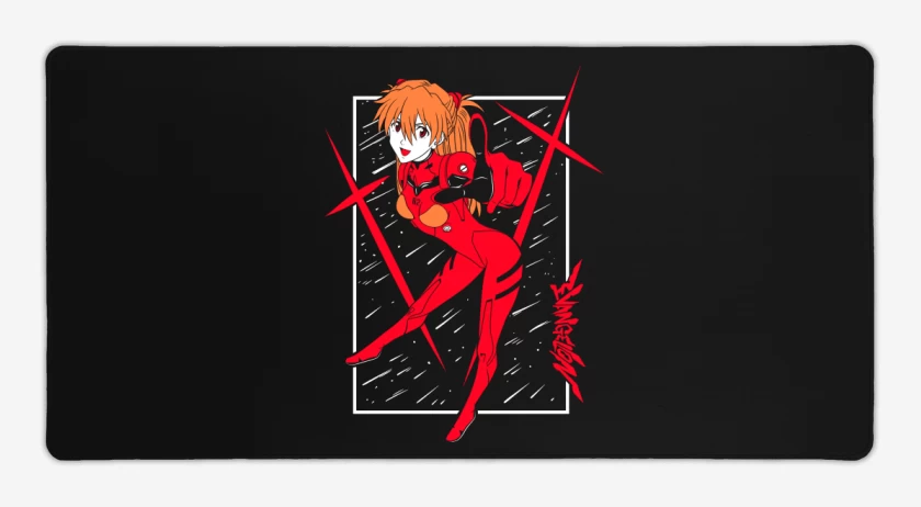Mouse pad Gamer Neon Genesis Asuka
